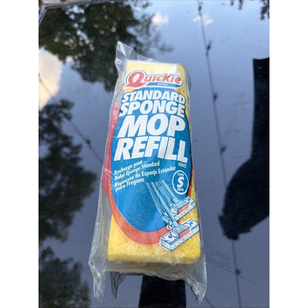 NEW Quickie Sponge Mop Refill #0442 For Model 044 045 048 New In Package